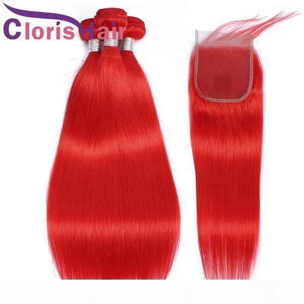 red colored human hair bundles with lace closure silky straight brazilian virgin colored weave closure 4pcs red extensions and closures, Black;brown
red colored human hair bundles with lace closure silky straight brazilian virgin colored weave closure 4pcs red extensions and closures, Black;brown