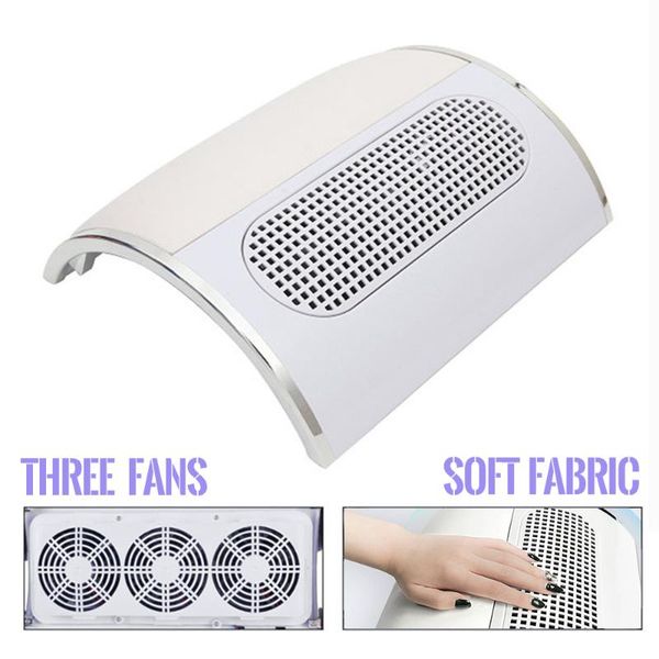 nail art equipment 40w vacuum cleaner 3 fans with 2 bags dust suction collector strong power low noisy salon manicure tools, Silver
nail art equipment 40w vacuum cleaner 3 fans with 2 bags dust suction collector strong power low noisy salon manicure tools, Silver