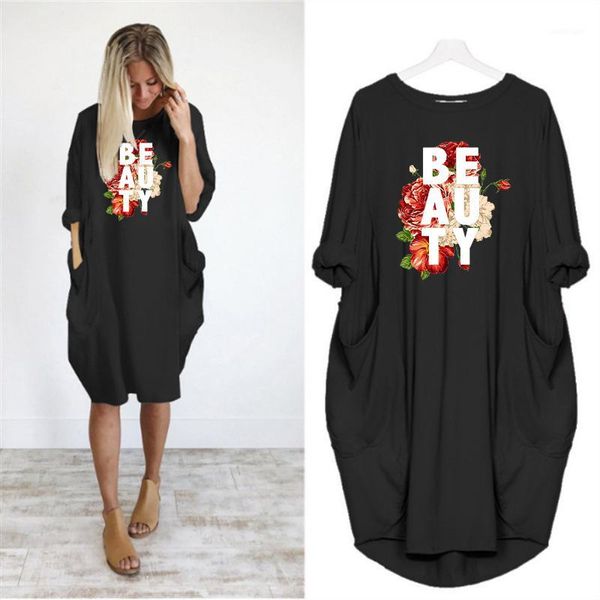 casual dresses 2021 women dress flowers&letter print long sleeve o neck pocket plus size 5xl vintage party woman vestidos robes1, Black;gray
casual dresses 2021 women dress flowers&letter print long sleeve o neck pocket plus size 5xl vintage party woman vestidos robes1, Black;gray