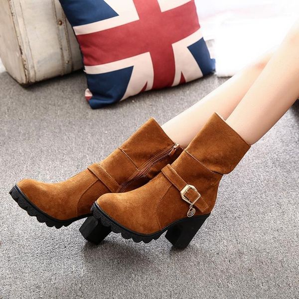 2020 platform warm plush square heels shoes winter high heel boots women's winter boots ladies fashion brand ankle snow1, Black
2020 platform warm plush square heels shoes winter high heel boots women's winter boots ladies fashion brand ankle snow1, Black
