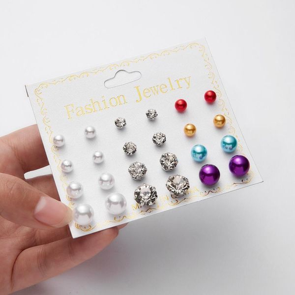 12 пар круглый шар металла серьги перлы красный синий pearl серьги серьги set классические женские для женщин девушки подарки циркон стад се, Golden
12 пар круглый шар металла серьги перлы красный синий pearl серьги серьги set классические женские для женщин девушки подарки циркон стад се, Golden