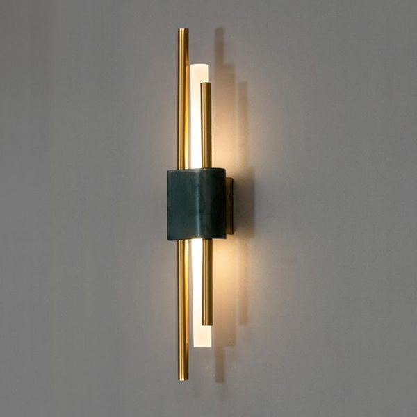 post-modern led wall lamp nordic marble stainless steel pipe bedroom bedside wall sconce restaurant bar aisle stairs light
post-modern led wall lamp nordic marble stainless steel pipe bedroom bedside wall sconce restaurant bar aisle stairs light