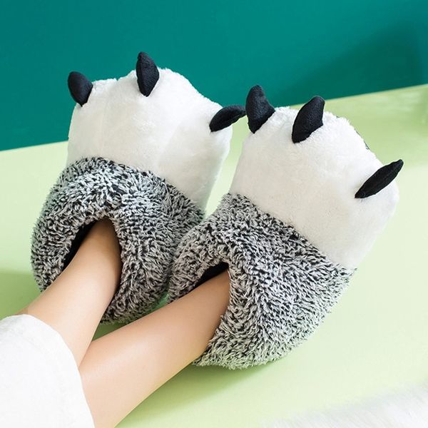 house funny fuzzy paw claw men women fur slippers winter warm plush gifts bedroom slip-on shoes home monster ladies slippers #za0j, Black
house funny fuzzy paw claw men women fur slippers winter warm plush gifts bedroom slip-on shoes home monster ladies slippers #za0j, Black