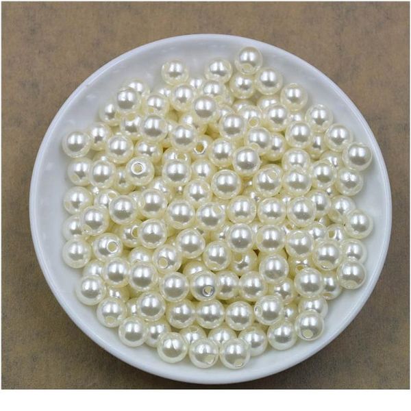100pcs/bag with hole abs imitation pearl beads 4/6/8/10/12mm round plastic acrylic spacer bead for diy jewelry making bbybqm
100pcs/bag with hole abs imitation pearl beads 4/6/8/10/12mm round plastic acrylic spacer bead for diy jewelry making bbybqm