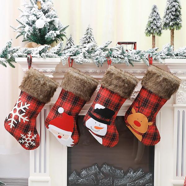 4pcs christmas stockings socks with snowman santa elk bear printing xmas candy gift bag fireplace xmas tree decoration new year
4pcs christmas stockings socks with snowman santa elk bear printing xmas candy gift bag fireplace xmas tree decoration new year