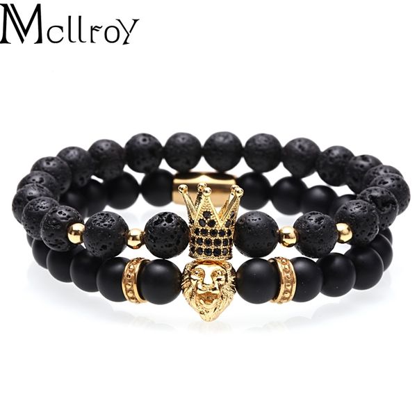 mcllroy bracelet men/women/natural stone/beads/stainless steel lion bracelets set copper cz zircon crown bracelets jewelry male y200730, Black
mcllroy bracelet men/women/natural stone/beads/stainless steel lion bracelets set copper cz zircon crown bracelets jewelry male y200730, Black