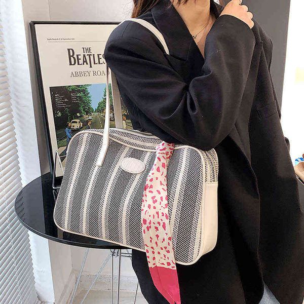 shopping bags canvas stripes big tote for women high-capacity handbags fashion shoulder bag ladies shopper underarm purses 220307
shopping bags canvas stripes big tote for women high-capacity handbags fashion shoulder bag ladies shopper underarm purses 220307