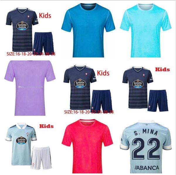 men + kids 2020 2021 celta de vigo soccer jerseys iago aspas santi mina boufal football shirts 20 21 celta uniform sisto rafinha hugo mallo, Black;yellow
men + kids 2020 2021 celta de vigo soccer jerseys iago aspas santi mina boufal football shirts 20 21 celta uniform sisto rafinha hugo mallo, Black;yellow
