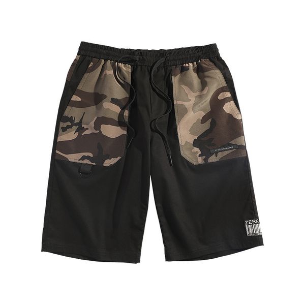 mens ins casual shorts loose cargo camouflage pants summer breathable male clothing knee length shorts, White;black
mens ins casual shorts loose cargo camouflage pants summer breathable male clothing knee length shorts, White;black