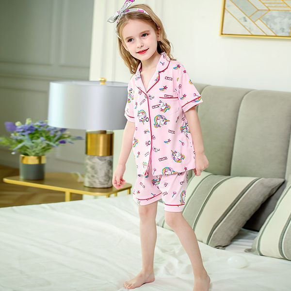 saileroad children unicorn pajamas for girls boys cartoon dinosaur pyjamas sets kids short sleeve pijama cotton child home wears y200704, Blue;red
saileroad children unicorn pajamas for girls boys cartoon dinosaur pyjamas sets kids short sleeve pijama cotton child home wears y200704, Blue;red
