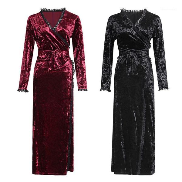 casual dresses omikron v neck long sleeve glitter slim high split female elegant party clubwear maxi dress vestidos1, Black;gray
casual dresses omikron v neck long sleeve glitter slim high split female elegant party clubwear maxi dress vestidos1, Black;gray