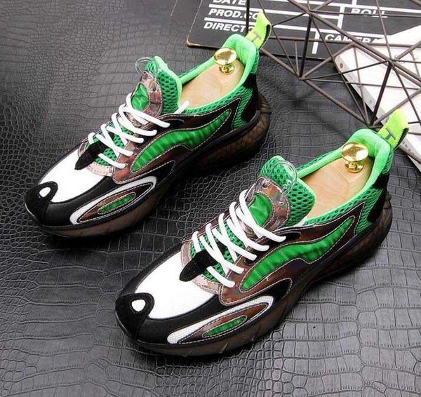 2020 fashion men's charm thick bottom lace-up flats shoes male sneakers loafers zapatos de novio, Black
2020 fashion men's charm thick bottom lace-up flats shoes male sneakers loafers zapatos de novio, Black