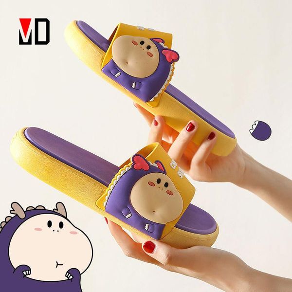 slippers mo dou 2021 summer women men couples cute cartoon hand painted design quality slides eva waterproof bathroom, Black
slippers mo dou 2021 summer women men couples cute cartoon hand painted design quality slides eva waterproof bathroom, Black