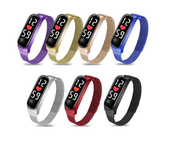 watch of women factory ultra new alloy watch magnetic suction fashion touch electronic bracelet waterproof electronic lady women women', Slivery;golden
watch of women factory ultra new alloy watch magnetic suction fashion touch electronic bracelet waterproof electronic lady women women', Slivery;golden