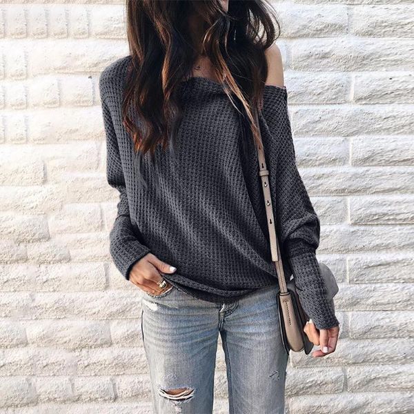 auntum winter women's casual vintage t-shirts new off shoulder long sleeve t shirts loose t shirt1, White
auntum winter women's casual vintage t-shirts new off shoulder long sleeve t shirts loose t shirt1, White