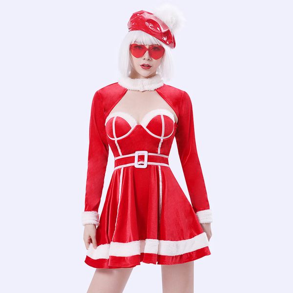 jazz costumes women christmas clothing red dress new bar female singer nightclub gogo pole dance stage party wear, Black;red
jazz costumes women christmas clothing red dress new bar female singer nightclub gogo pole dance stage party wear, Black;red