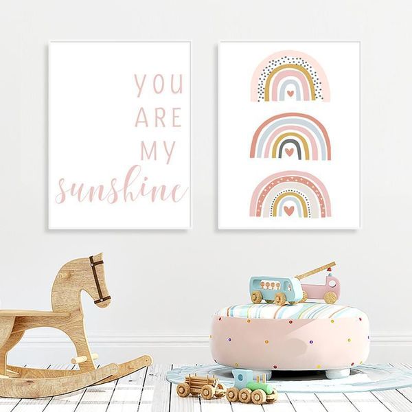 paintings you are my sunshine rainbow nursery prints canvas painting wall art pictures posters for kids baby room home decoration1
paintings you are my sunshine rainbow nursery prints canvas painting wall art pictures posters for kids baby room home decoration1