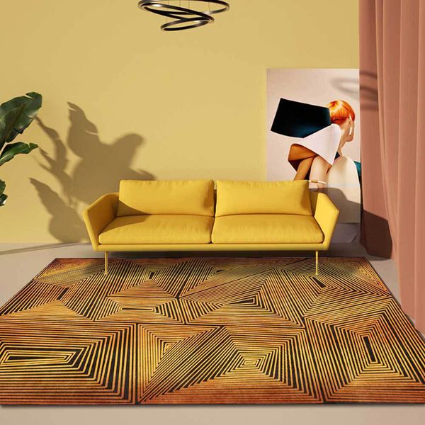 3d nordic geometric rug golden carpet abstract striped pattern for living room bedroom fashion home decor non-slip floor mats
3d nordic geometric rug golden carpet abstract striped pattern for living room bedroom fashion home decor non-slip floor mats