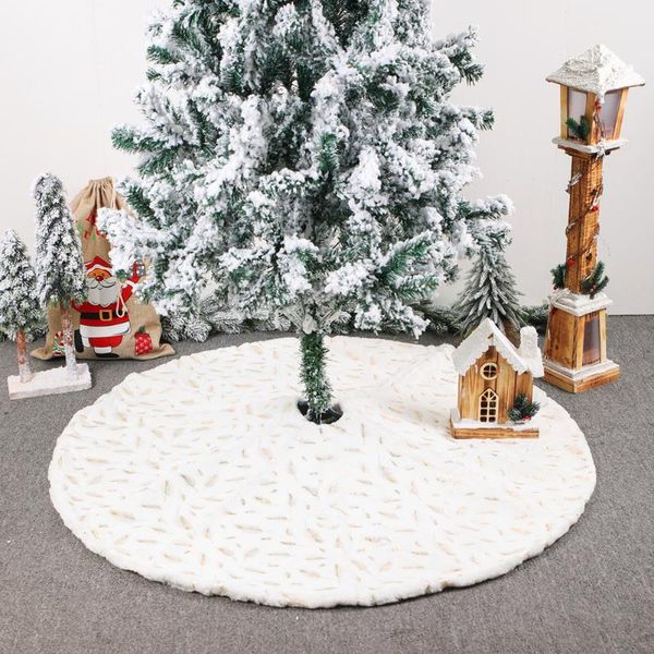 90/122cm white flannel embroidered snowflake christmas tree skirt sliver gold christmas tree new year home decoration tool
90/122cm white flannel embroidered snowflake christmas tree skirt sliver gold christmas tree new year home decoration tool