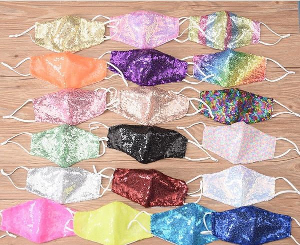 solid sequin mask fashion designer masks for men and women dustproof cotton face masks in stock
solid sequin mask fashion designer masks for men and women dustproof cotton face masks in stock