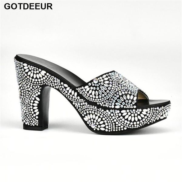 latest women slipper elegant italian women sandals shoes for party african wedding summer high heels slip on pumps shoes1, Black
latest women slipper elegant italian women sandals shoes for party african wedding summer high heels slip on pumps shoes1, Black
