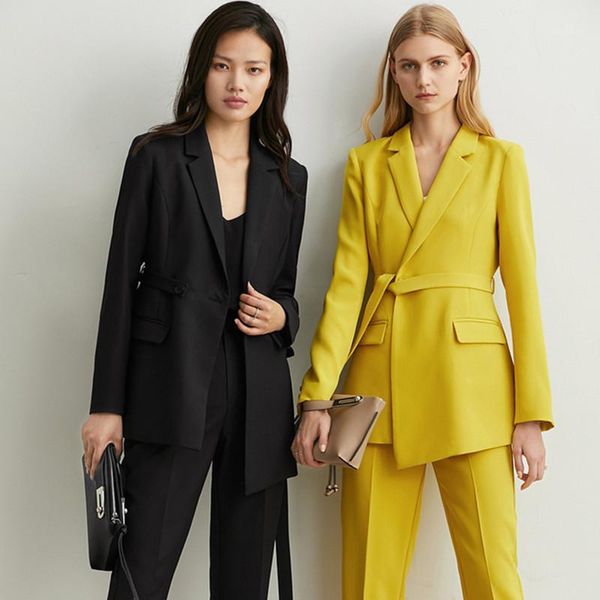 women pants suits set for work office ladies formal business wear two pieces blazer suit jacket trousers elegant pansuit female1, White
women pants suits set for work office ladies formal business wear two pieces blazer suit jacket trousers elegant pansuit female1, White