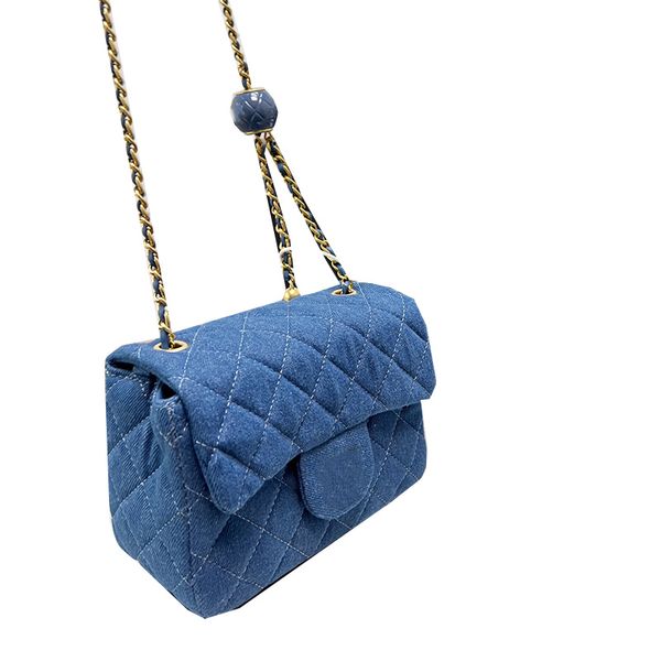 denim gold crush ball mini flap square blue bags 17cm/20cm quilted ghw crossbody adjustable shoulder strap vanity cosmetic case ladies fashi
denim gold crush ball mini flap square blue bags 17cm/20cm quilted ghw crossbody adjustable shoulder strap vanity cosmetic case ladies fashi