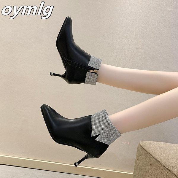 boots women pointed toe ankle heels shoes spring/autumn female plus size high heel1, Black
boots women pointed toe ankle heels shoes spring/autumn female plus size high heel1, Black