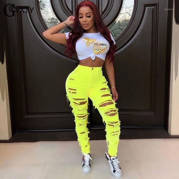 gbyxty streetwear ripped holes neon color jeans mujer 2019 fashion high waist women distressed skinny stretchy denim pants zl4411, Blue
gbyxty streetwear ripped holes neon color jeans mujer 2019 fashion high waist women distressed skinny stretchy denim pants zl4411, Blue