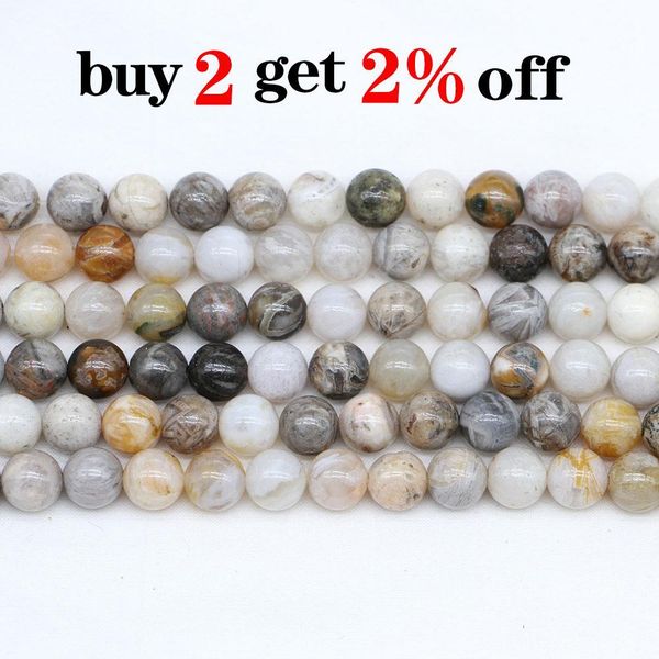 1 strand lot natural stone bamboo leaf agater bead round loose spacer beads for jewelry making findings diy bracelet necklace h bbykwz, Silver
1 strand lot natural stone bamboo leaf agater bead round loose spacer beads for jewelry making findings diy bracelet necklace h bbykwz, Silver