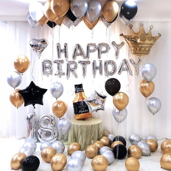 26pcs/lot 30inch happy 18 silver foil number balloons metallic balloon 18th anniversary birthday party decor globos 1027
26pcs/lot 30inch happy 18 silver foil number balloons metallic balloon 18th anniversary birthday party decor globos 1027