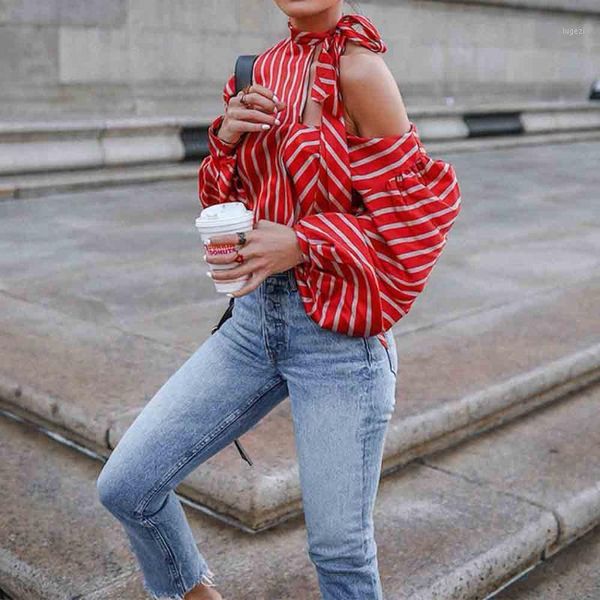 causal women blouses turtleneck long sleeve off the shoulder striped shirts loose style female fashion bow designer 2020 new1, White
causal women blouses turtleneck long sleeve off the shoulder striped shirts loose style female fashion bow designer 2020 new1, White
