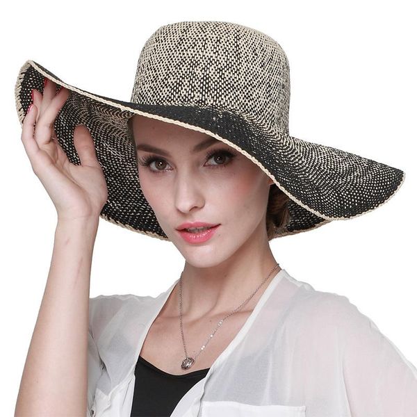 new arrival summer hat wide brim lady popular visor straw sun cap outside sunscreen beach cap female travel b-7311, Blue;gray
new arrival summer hat wide brim lady popular visor straw sun cap outside sunscreen beach cap female travel b-7311, Blue;gray
