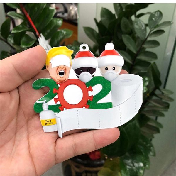 with face mask donald trump christmas ornament 2020 quarantine family of 3 stay at home xmas tree pendants lockdown decoration new e101004, Silver
with face mask donald trump christmas ornament 2020 quarantine family of 3 stay at home xmas tree pendants lockdown decoration new e101004, Silver
