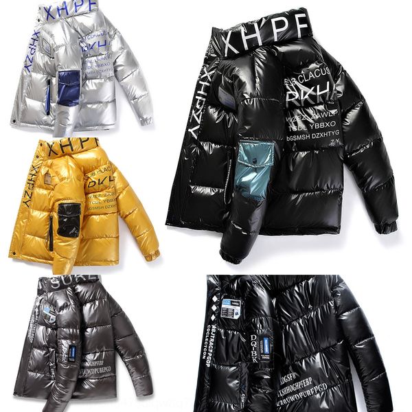 u7znh men's winter coat new bright leather korean fashion brand thickened cotton-padded winter coat cotton-padded down cotton jacket sh, White
u7znh men's winter coat new bright leather korean fashion brand thickened cotton-padded winter coat cotton-padded down cotton jacket sh, White