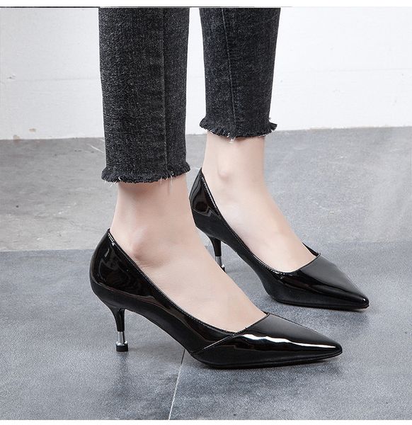 2018 new arrival women pumps high heels women pointed toe pumps high heels t200525, Black
2018 new arrival women pumps high heels women pointed toe pumps high heels t200525, Black
