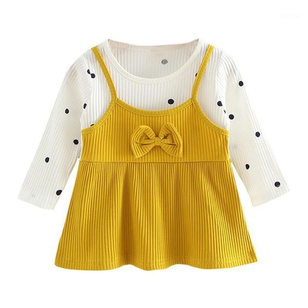 summer casual baby sweet girls cute fake 2 piece design polka dot pattern long sleeve dress kids toddler pageant sundress for 61, Red;yellow
summer casual baby sweet girls cute fake 2 piece design polka dot pattern long sleeve dress kids toddler pageant sundress for 61, Red;yellow