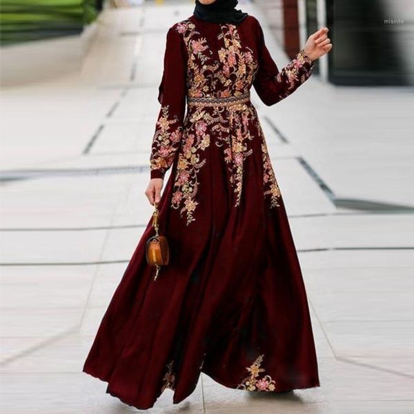 middle east retro printing temperament long skirt saudi arabia dress muslim ramadan women dress israel turkey islamic women robe1, Red
middle east retro printing temperament long skirt saudi arabia dress muslim ramadan women dress israel turkey islamic women robe1, Red