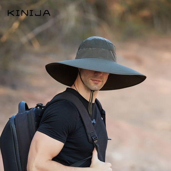 summer men new outdoor waterproof fisherman with large brim sunshade sun proof quick drying uv protection bucket hat y200714, Blue;gray
summer men new outdoor waterproof fisherman with large brim sunshade sun proof quick drying uv protection bucket hat y200714, Blue;gray