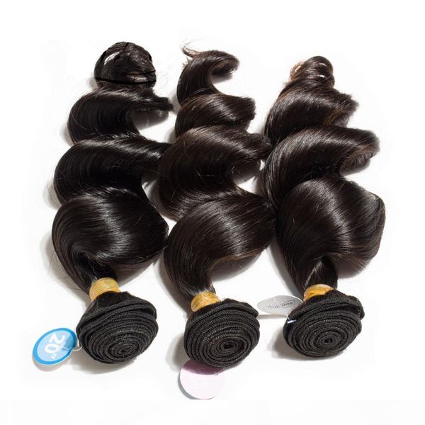 brazilian loose wave virgin hair 3 4bundles 10a unprocessed peruvian indian malaysian human hair weave natural color can bleach can dye, Black
brazilian loose wave virgin hair 3 4bundles 10a unprocessed peruvian indian malaysian human hair weave natural color can bleach can dye, Black