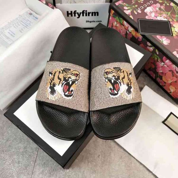 men women designer slippers with correct flower box dust bag shoes snake print slide summer wide flat slipper size 35-48, Black
men women designer slippers with correct flower box dust bag shoes snake print slide summer wide flat slipper size 35-48, Black