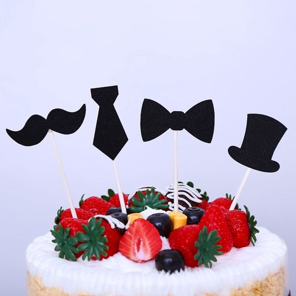 gxip1 decorative black gentleman hat bow tie straight butterflycake butterfly beard cake card butterfly 4 pieces yx6kx
gxip1 decorative black gentleman hat bow tie straight butterflycake butterfly beard cake card butterfly 4 pieces yx6kx