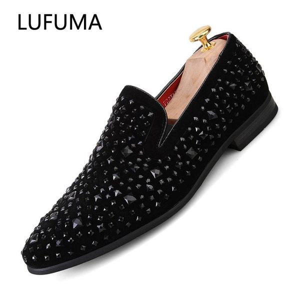 dress shoes coiffeur formal men rhinestone mens sepatu slip on pria loafers wedding moda italiana de hombre bona, Black
dress shoes coiffeur formal men rhinestone mens sepatu slip on pria loafers wedding moda italiana de hombre bona, Black