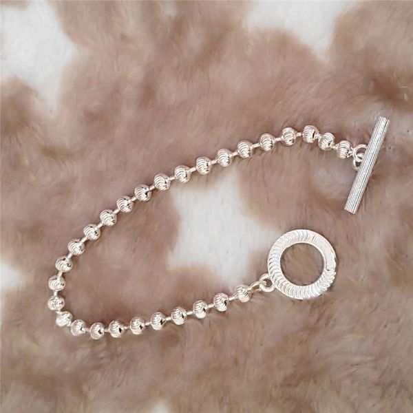 1:1 original seiko edition pattern beads circle button s925 sterling silver bracelet luxury brands jewelry 1028, Black
1:1 original seiko edition pattern beads circle button s925 sterling silver bracelet luxury brands jewelry 1028, Black