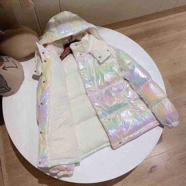 french designer daos series hooded down jacket rainbow colors 85% goose feather parka women's lightweight soft warm short coat monclair, Black
french designer daos series hooded down jacket rainbow colors 85% goose feather parka women's lightweight soft warm short coat monclair, Black