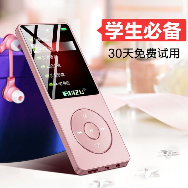 rui small mp3 portable mp4 player compact student version special bluetooth audio listening with memory can read novels learn english
rui small mp3 portable mp4 player compact student version special bluetooth audio listening with memory can read novels learn english