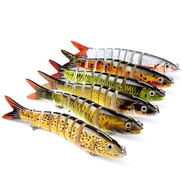 1pcs 13cm 19g sinking wobblers fishing lures jointed crankbait swimbait 8 segment hard artificial bait for fishing tac qylofr
1pcs 13cm 19g sinking wobblers fishing lures jointed crankbait swimbait 8 segment hard artificial bait for fishing tac qylofr