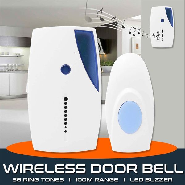 brand new stylish and wireless door bell 36 chime home cordless 100m range digital doorbell portable
brand new stylish and wireless door bell 36 chime home cordless 100m range digital doorbell portable