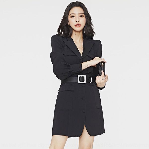 foreign style age reducing suit collar dress celebrity fan xiaozi new tie casual in autumn 2020 coat coat coat cpdxl, Black;gray
foreign style age reducing suit collar dress celebrity fan xiaozi new tie casual in autumn 2020 coat coat coat cpdxl, Black;gray