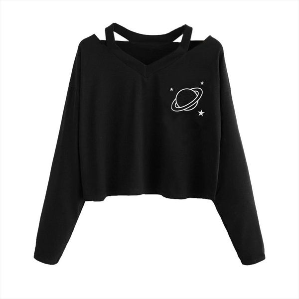 fashion women solid planet printed long sleeve sweatshirt elegant chic strapless shoulder casual loose sweatshirt drop shipping, Black
fashion women solid planet printed long sleeve sweatshirt elegant chic strapless shoulder casual loose sweatshirt drop shipping, Black